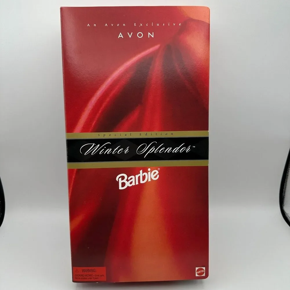 1998 Special‎ Edition Avon Exclusive WINTER SPLENDOR Blonde Barbie Mattel #19357